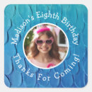 Search for square mermaid stickers Girls birthday