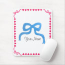 Search for bow mousepads Pink