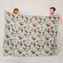 Search for hummingbird flowers blankets Floral