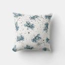 Recherche de bleu acier coussins Floral
