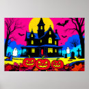 Search for halloween graveyard posters Haunted house
