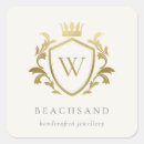 Recherche de cretes autocollants Crête monogramme