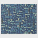 Search for tiki wrapping paper Polynesian
