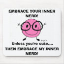 Search for nerd mousepads Cute