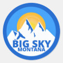 Search for big sky stickers Mountains