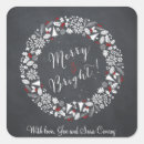 Search for christmas chalkboard stickers Retro