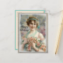 Search for pink and green christmas cards Vintage