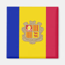 Recherche de l andorre magnets Drapeau de l'andorre