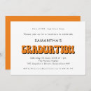 Search for typography graduation invitations Vintage