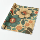 Search for vintage designs wrapping paper Retro