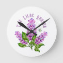 Recherche de fleurs lilas horloges Rose