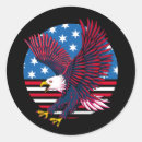 Search for bald eagle and american flag stickers Red white and blue