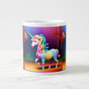 Recherche de grande blanche tasses Licorne
