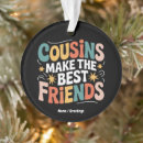 Search for cousin ornaments Funny