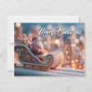 Search for santas postcards Sleigh