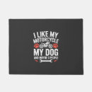 Search for motorcycle doormats Funny
