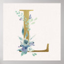 Search for initial l posters Watercolor