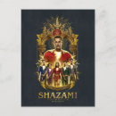 Search for shazam postcards Group graphic