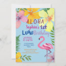 Search for luau 1st birthday invitations Aloha