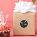 Search for new year stickers Gold