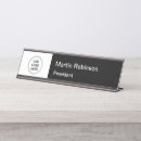 Search for business name plates Logo