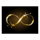 Recherche de symbole infini posters Noir