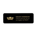 Search for crown return address labels King