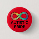 Search for autistic pride buttons Aspergers