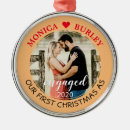 Search for first date ornaments Mr and mrs
