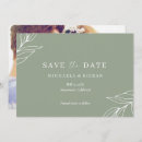 Search for sage green wedding save the dates Simple