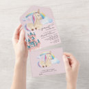 Search for unicorn castle invitations Whimsical