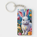Recherche de lapin blanc porteclés Lapin de pâques