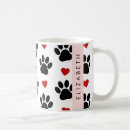 Recherche de chat rouge tasses Pattes noires