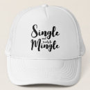 Search for single hats Typography