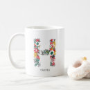 Search for alphabet h mugs Initials