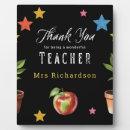 Search for teacher plaques End of year