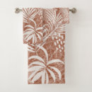 Search for palm leaf bath towels Boho