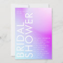 Search for ombre bridal shower invitations Gradient