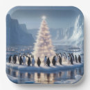Recherche de plats de pingouin assiettes en papier Oiseaux
