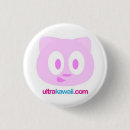 Recherche de minou rose badges Kawaii