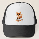 Recherche de renard casquettes Orange