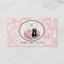 Search for cat sitting business cards Funny