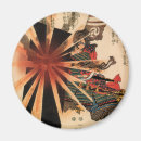 Recherche de guerrier japonais magnets Samouraï