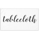 Search for funny tablecloths Black