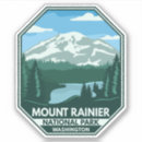 Search for mount rainier stickers Vintage travel
