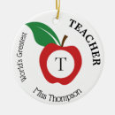 Search for red apple ornaments Teacher