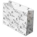 Search for black and white christmas gift bags Simple