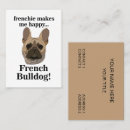 Recherche de bouledogue cartes visite Affaires