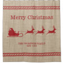 Search for santa shower curtains Rustic