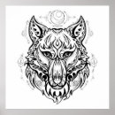 Search for tribal wolf art Predator